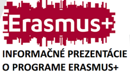 Informačné prezentácie o programe ERASMUS+ pre študentov STU